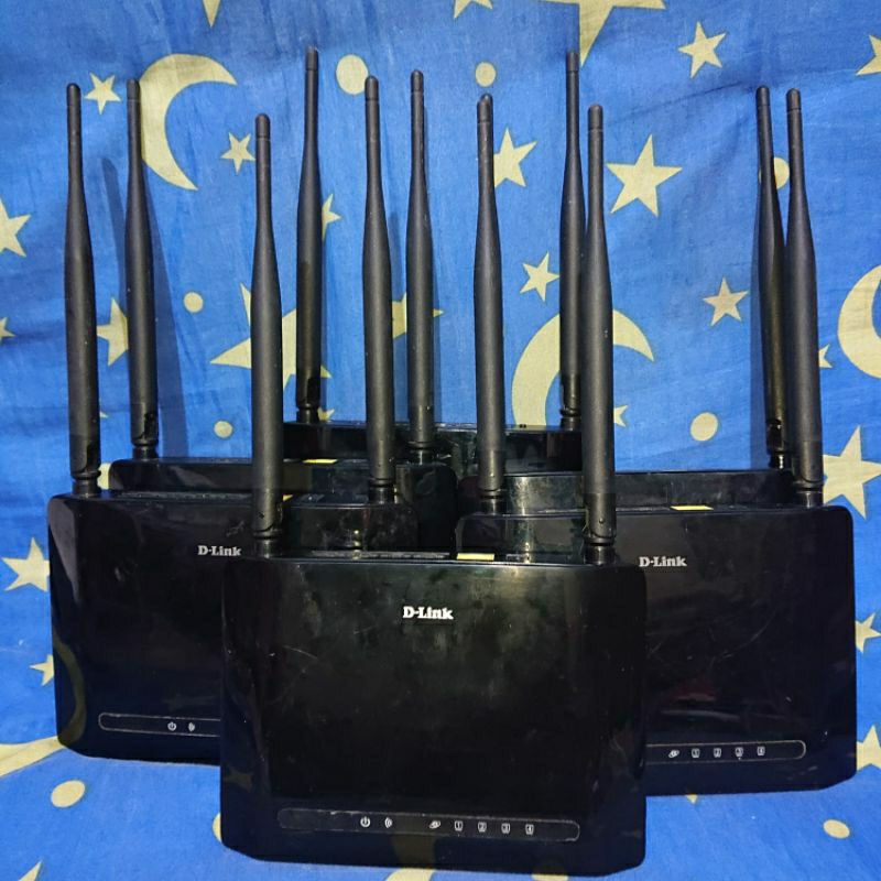 Jual D-LINK DIR-612 Antena Dua Port Random Wirelles N Router (Unit Saja ...