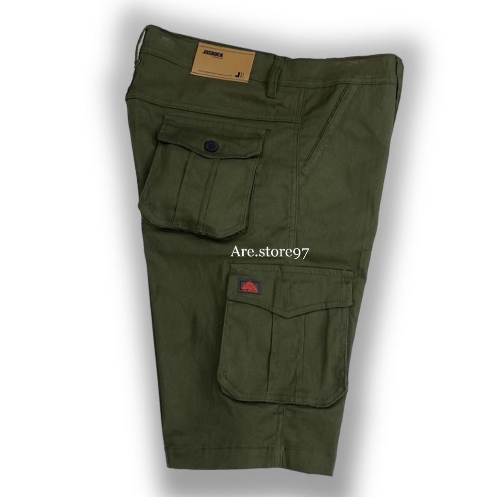 Jual Celana Pendek Cargo Katun Jos Rock Celana Pendek Pria Cargo Chino Strech Warna Mocca