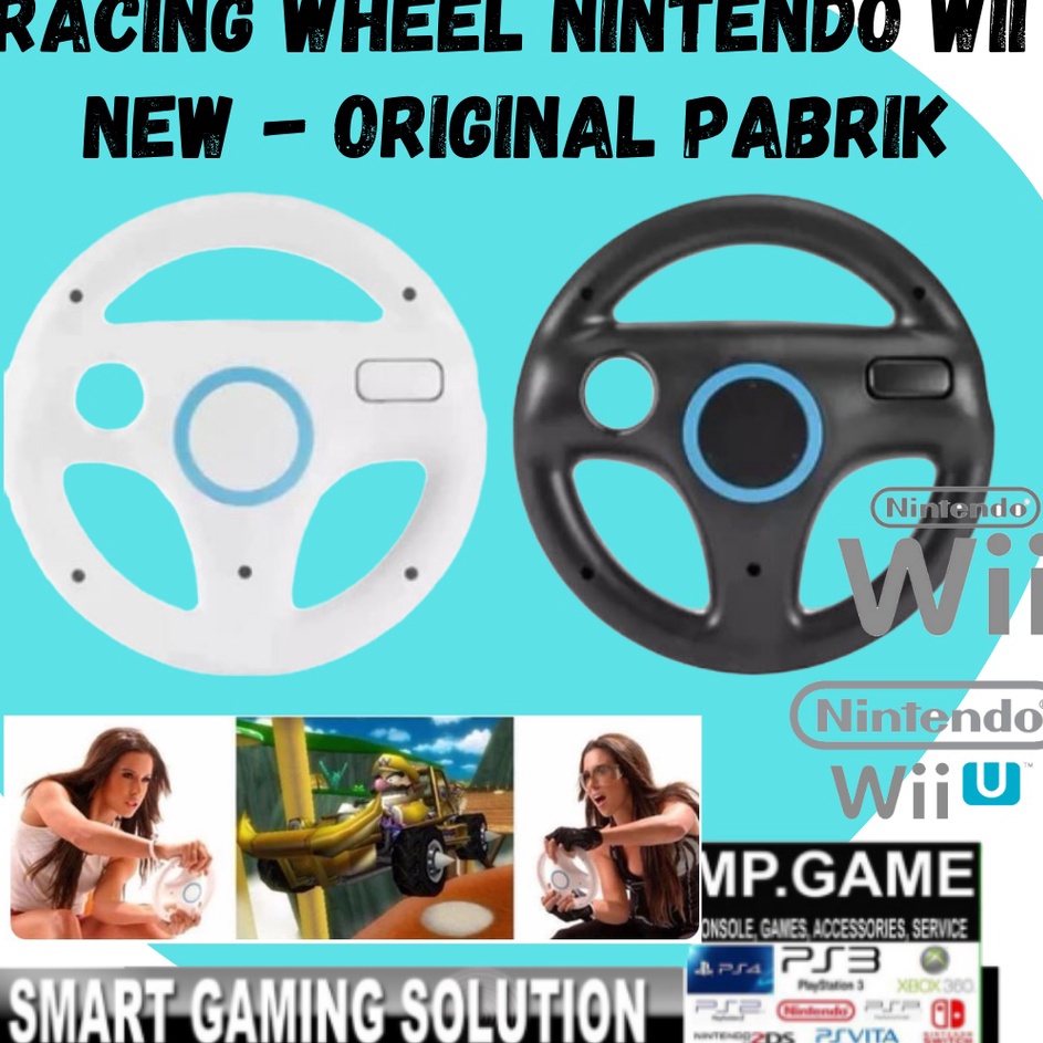 Jual Racing Wheel Nintendo Wii Steering Stir Wiimote Remote Nintendo ...