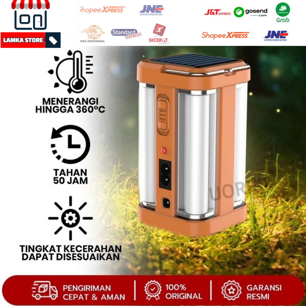 Jual Lampu Emergency LED Tahan Lama 12 jam 1000W Lampu LED 4 Sisi Lampu
