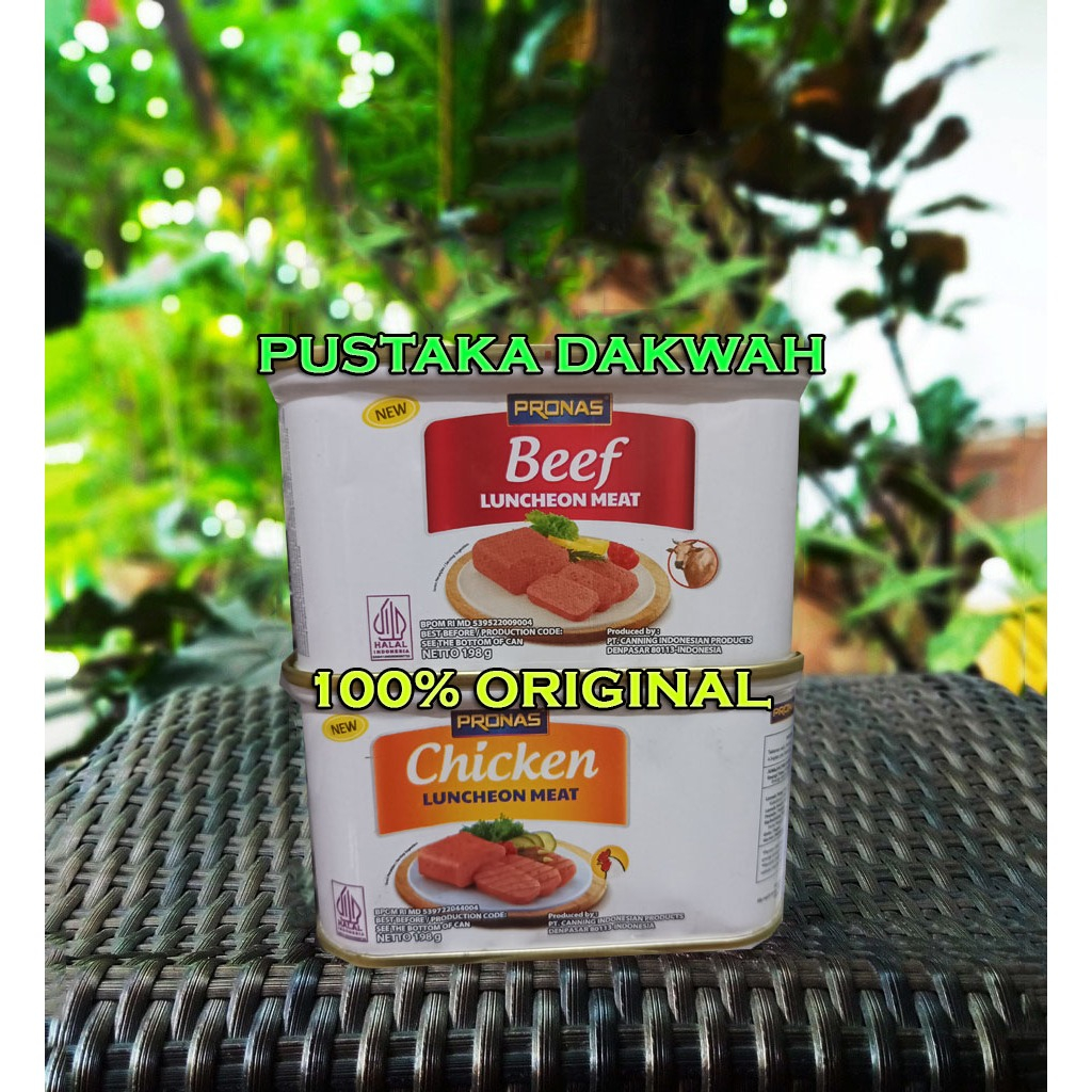 Jual PRONAS BEEF LUNCHEON MEAT 198 GRAM HALAL DAGING SAPI CHICKEN LUNCHEON MEAT NEW Shopee