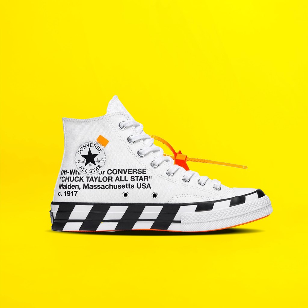 Sepatu Converse Chuck Taylor 70 x Off White Original