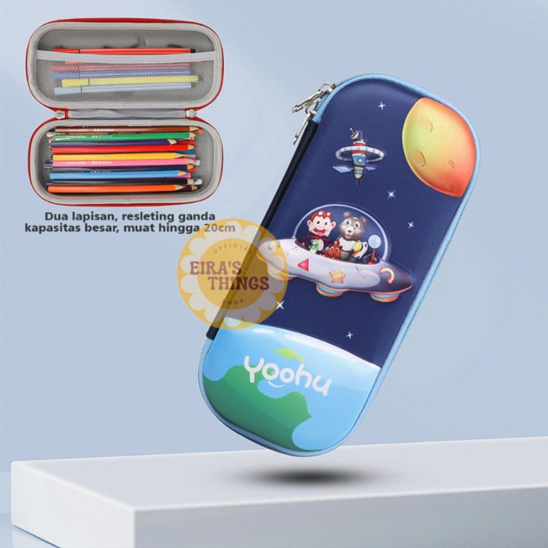 Jual Tempat Pensil Anak Karakter 3D bahan EVA Anti Air / Tepak Kotak ...