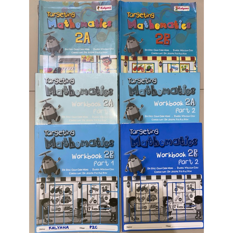 Jual Targeting Mathematics Textbook & Workbook kelas 2 lengkap (tidak ...