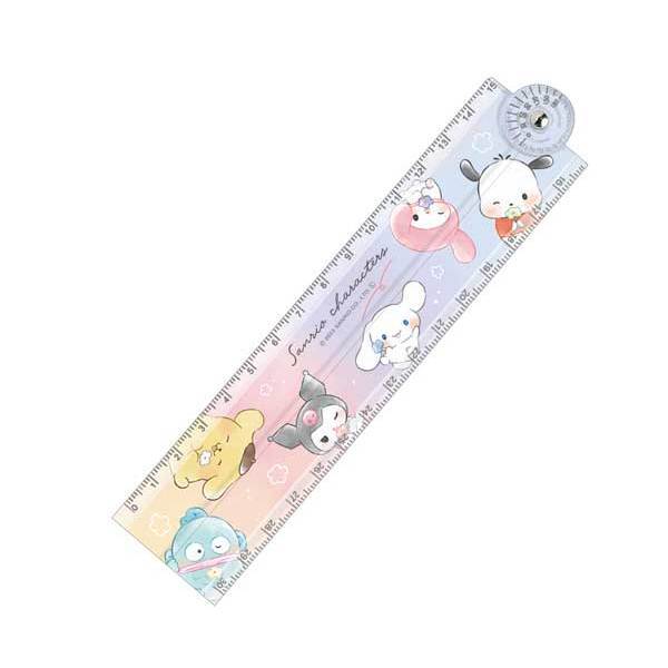 Jual Ruler Foldable 30cm Sanrio Chibi Kuromi Cinnamoroll My Melody ...