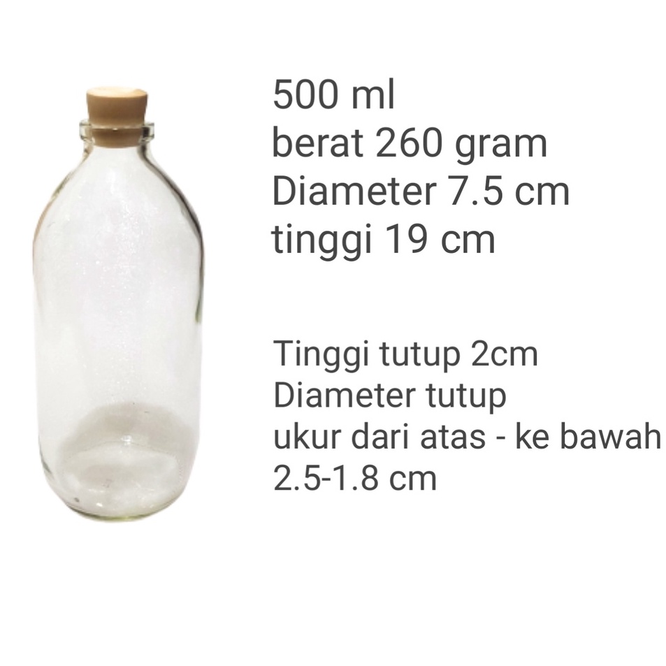 Jual Terkini 6 ENAM PCS 5ML BOTOL ASI Botol Asi 5 ml Botol Kaca Asi ...