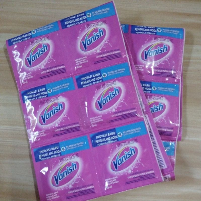 Jual VANISH renteng 15ml x24 | Shopee Indonesia