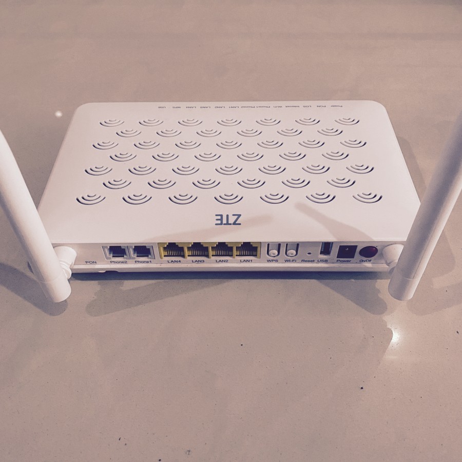 Jual ONU GPON ZTE F609 V3 (V1) 1GE+3FE+1POTS+2.4G PPPOE STATIC ROUTER ...