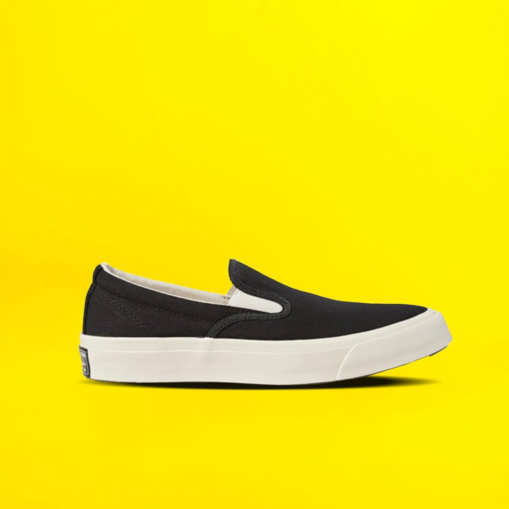 Converse Deck Star Slip On 1970S Black White Original