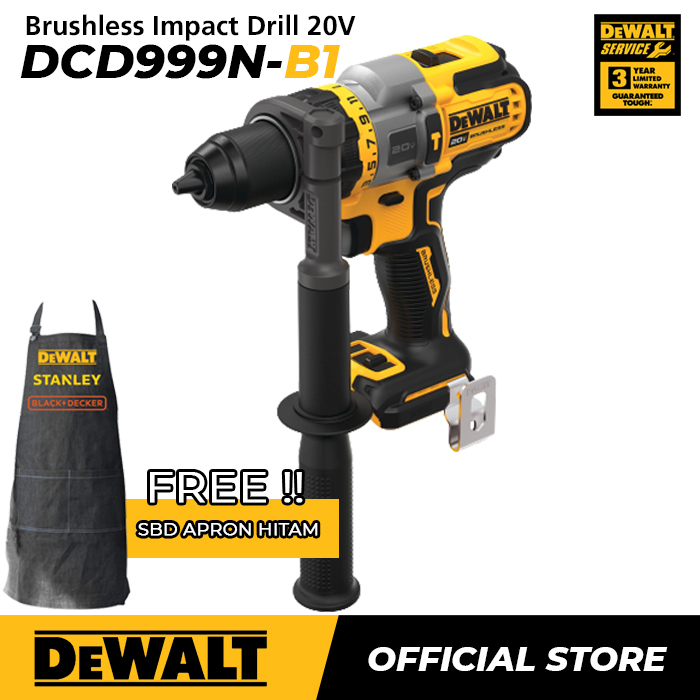 Jual Dewalt Brushless Impact Drill 20Volt Max FVA DCD999N (Unit Only