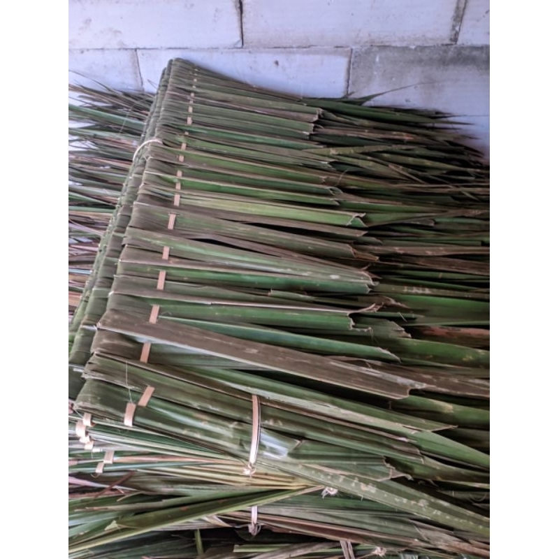 Jual ATAP DAUN RUMBIA ATAU DAUN KIRAY SATUAN MINIMAL ORDER 5 LEMBAR ...