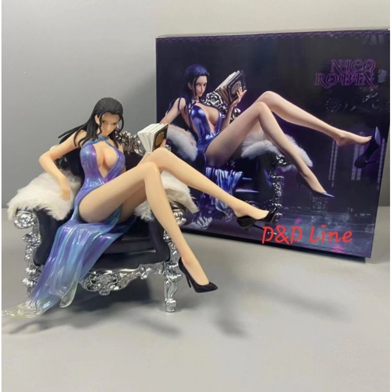 Jual Figure Nico Robin One Piece Nico Robin Statue Sexy Girl Sitting On