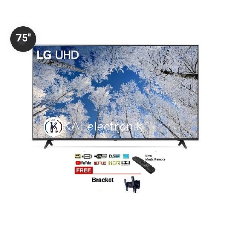 Jual LG smart tv 75 inch UHD 4K 75UQ8050 | Shopee Indonesia