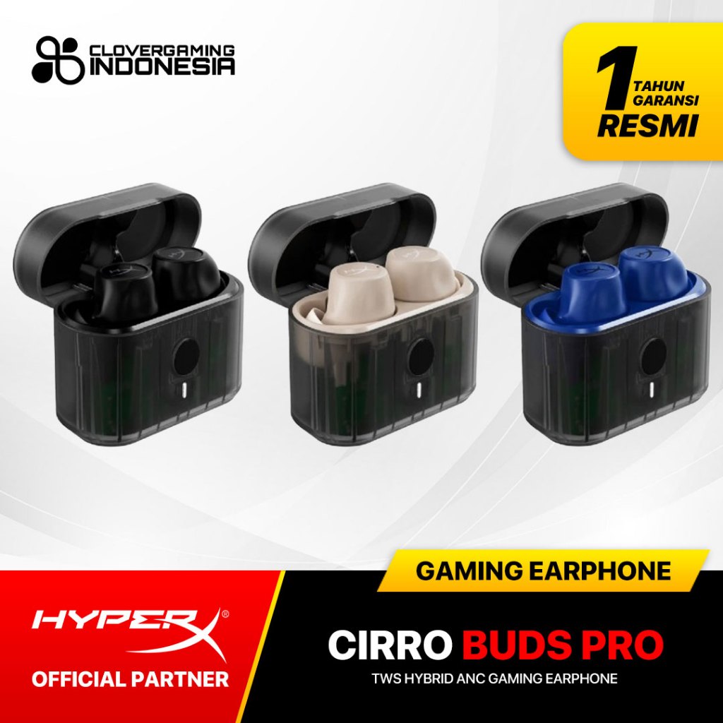 Jual HyperX Cirro Buds Pro Wireless Earbuds Gaming TWS Earphone True ...