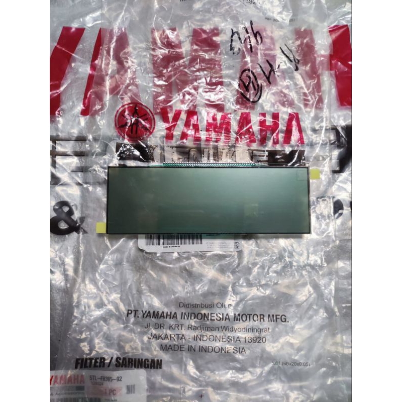 Jual LCD SPEEDOMETER YAMAHA R15 LED V3 ORIGINAL DISPLAY PUTIH LCD ...