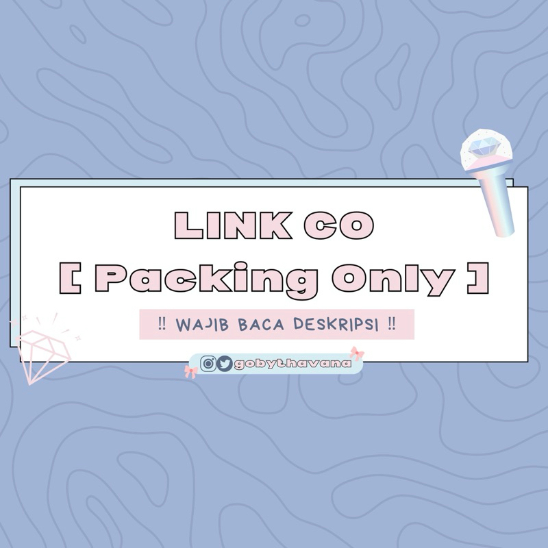 Jual LINK CO PACKING ONLY [ CEK DESKRIPSI ] | Shopee Indonesia