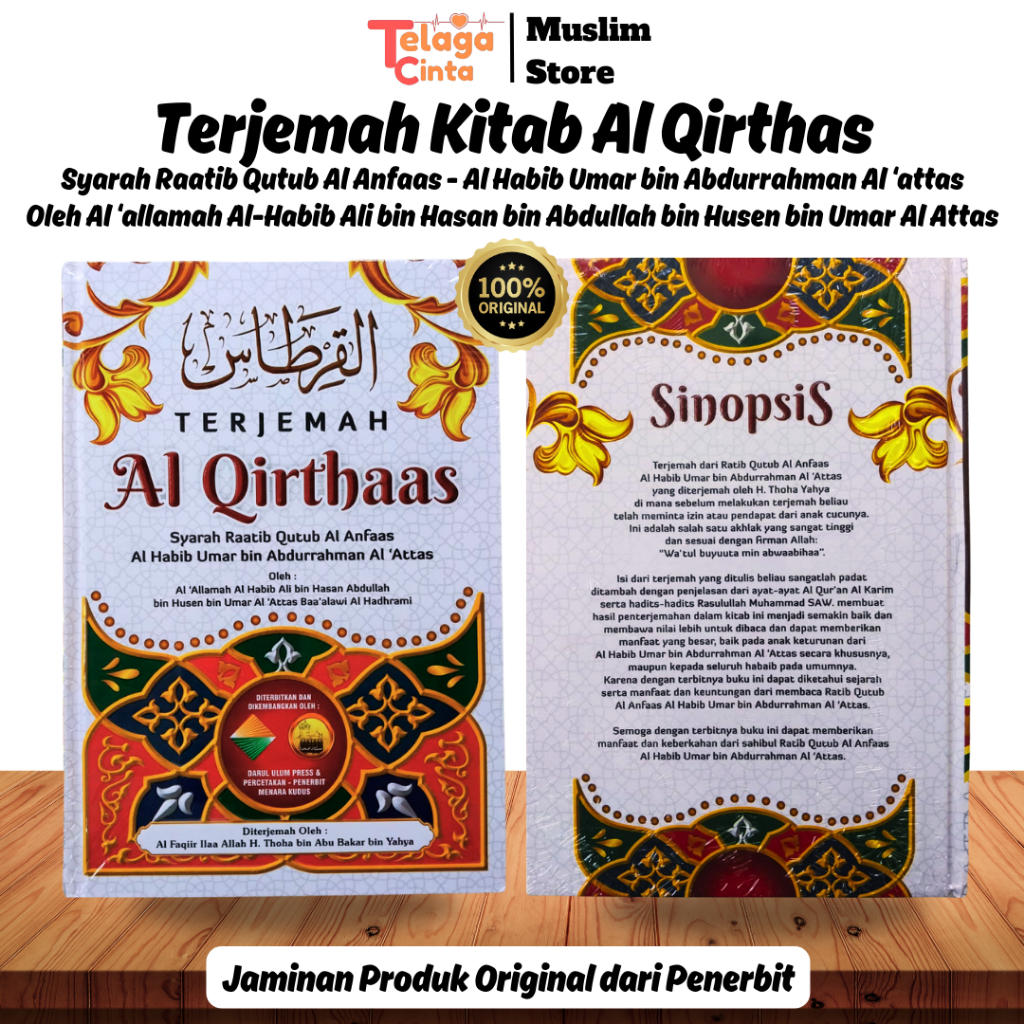 Jual [ Dijamin Original ] Kitab Terjemah Al Qirthas Syarah Raatib