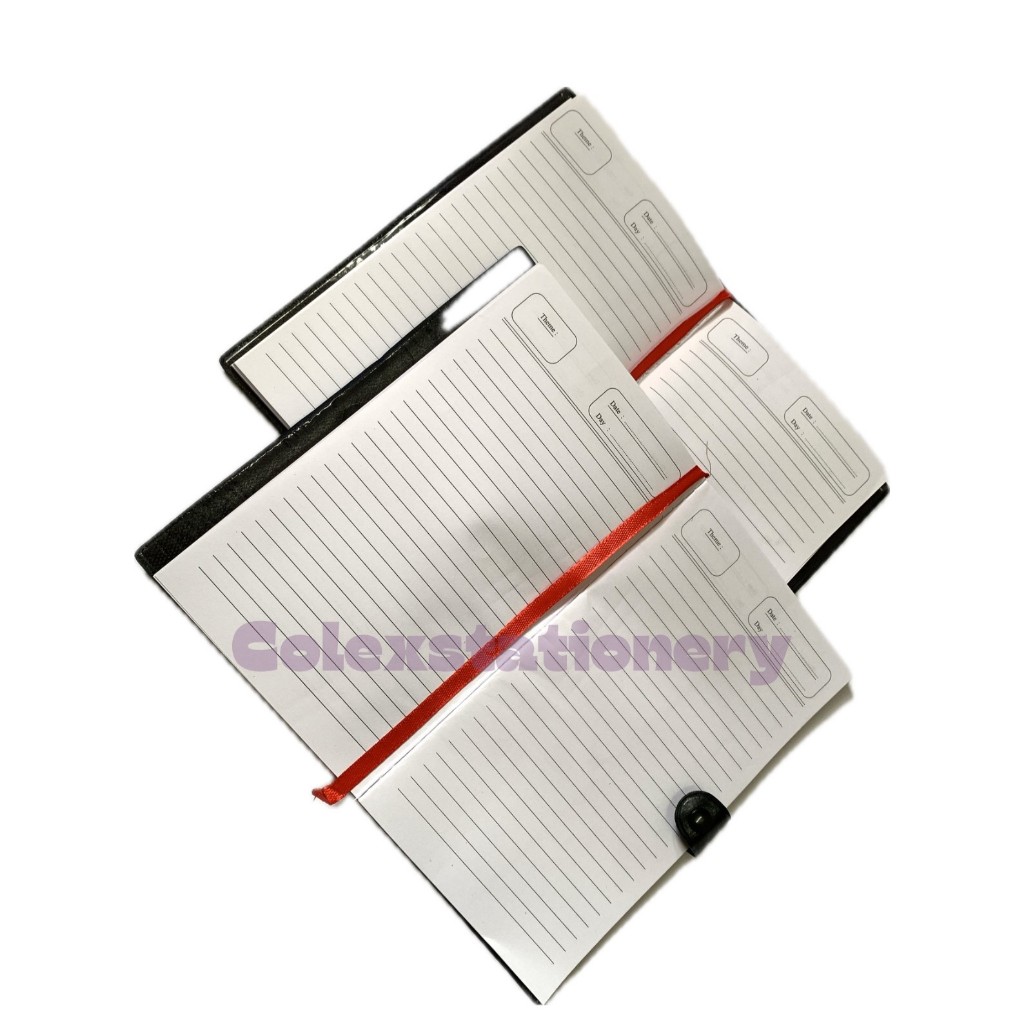 Jual Buku Agenda Bergaris / Buku Notes Bergaris / Agenda Kancing ...