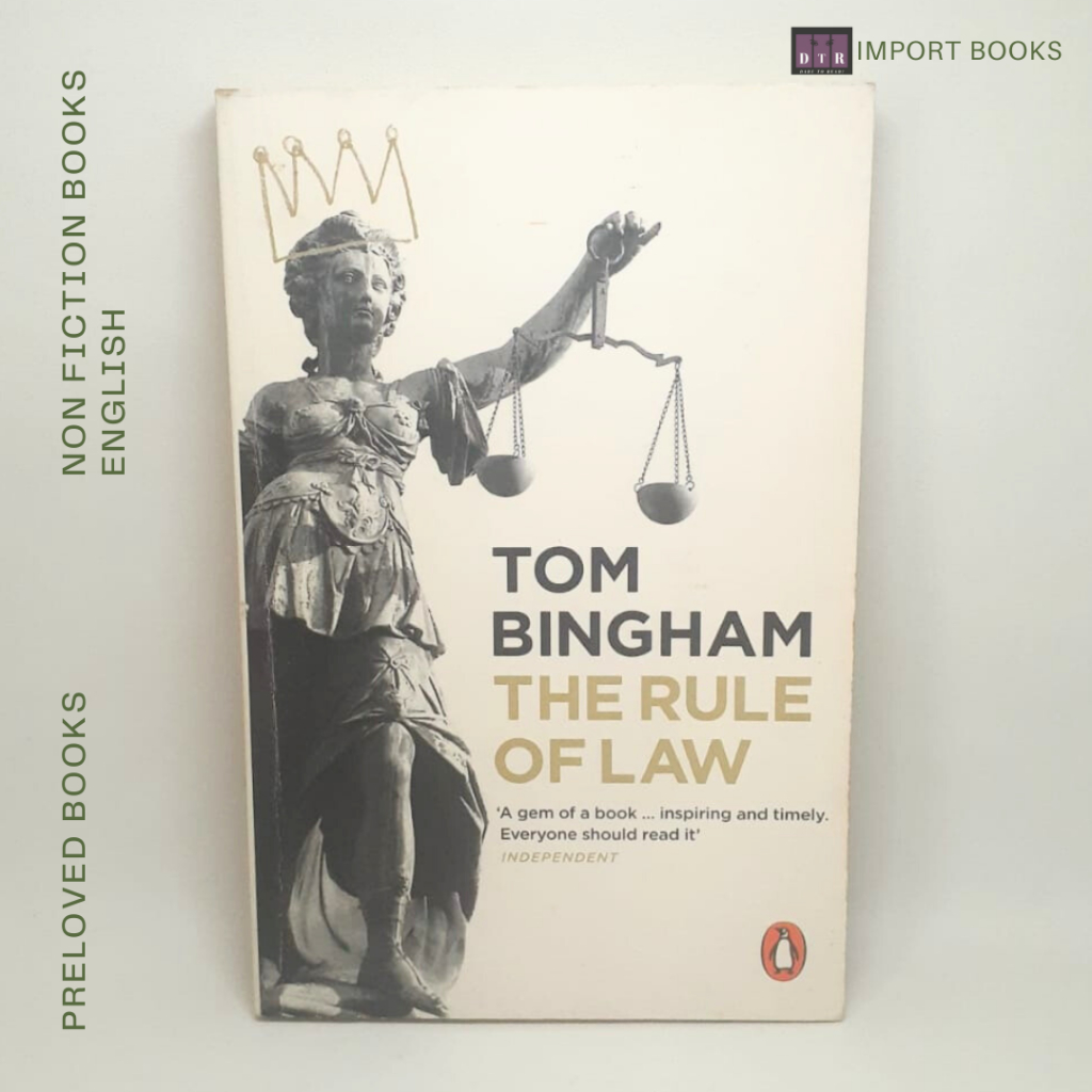 Jual Buku The Rule Of Law Tom Bingham English Version Penguin Books ...