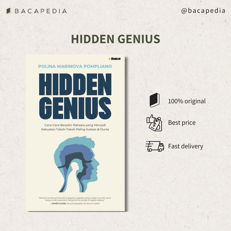 Jual Buku Hidden Genius Polina Marinova Pompliano Shopee Indonesia