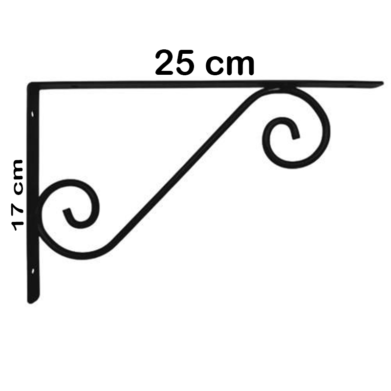 Jual breket sign besi siku penyangga/rak dinding tempel kayu ambalan ...