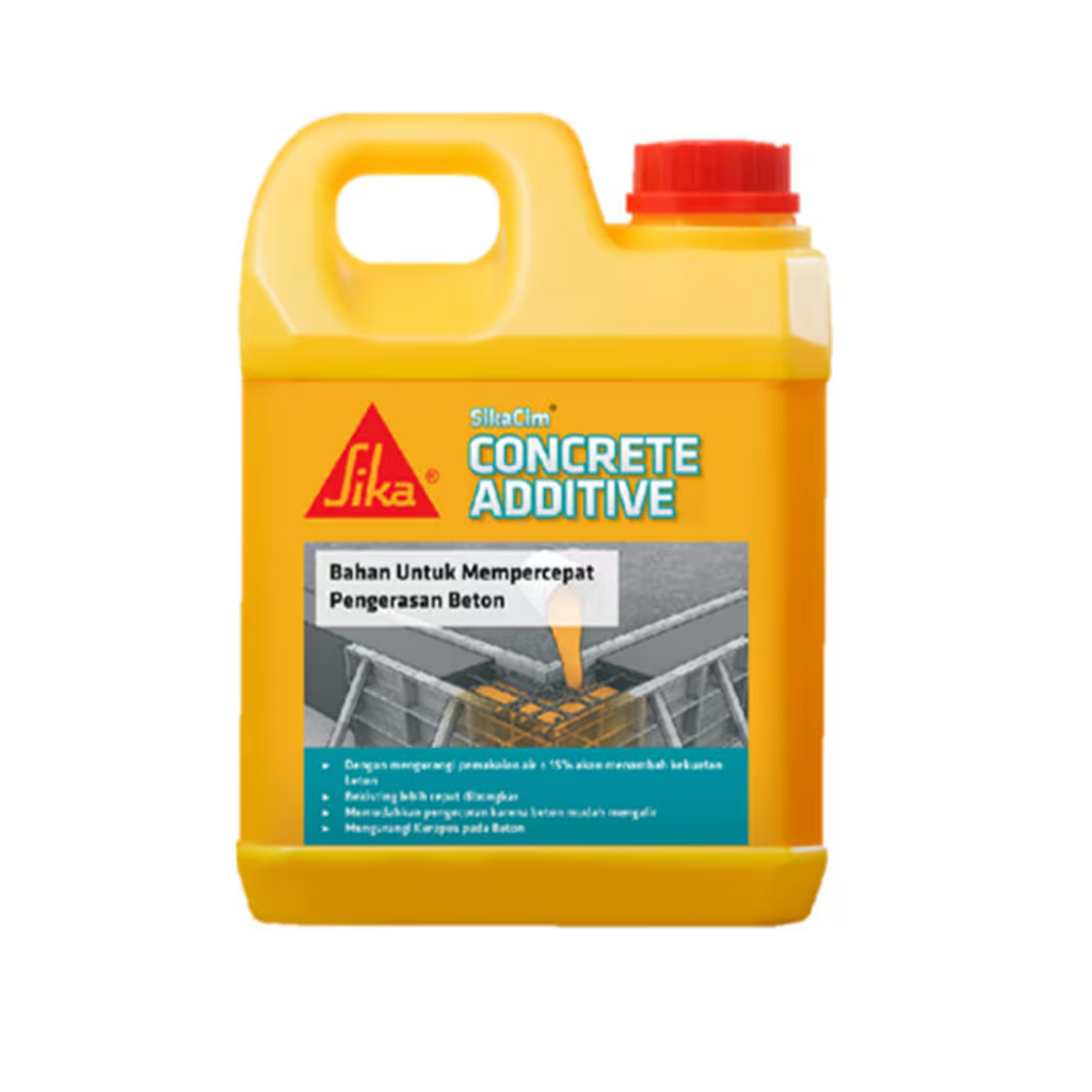 Jual SIKA CIM CONCRETE ADDITIVE 900ml / PENGERAS BETON | Shopee Indonesia