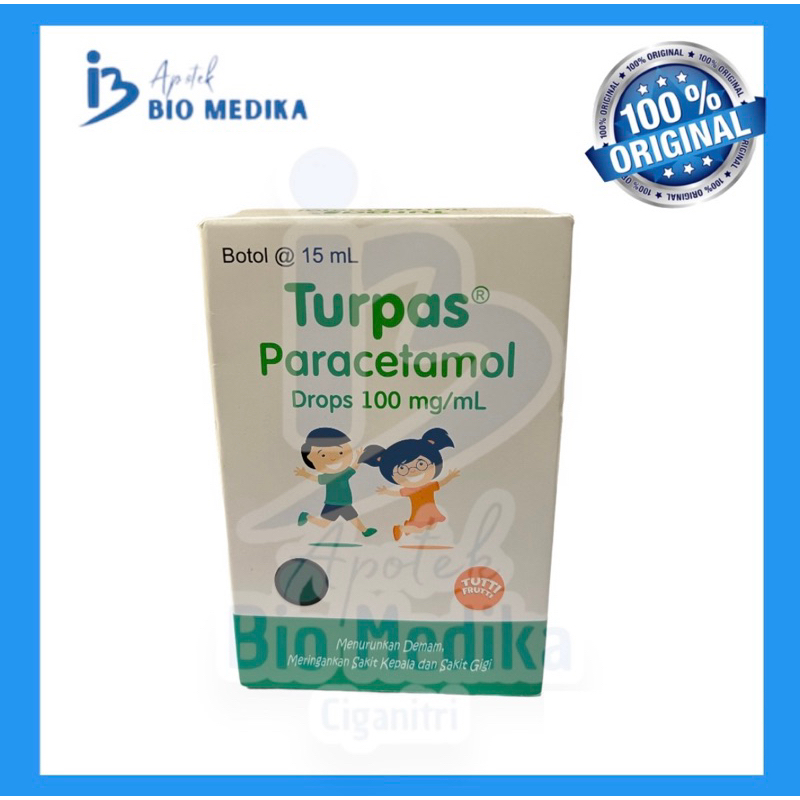 Jual Turpas Paracetamol Drops | Shopee Indonesia