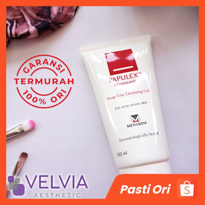 Papulex Moussant Soap Free Gel Legal BPOM