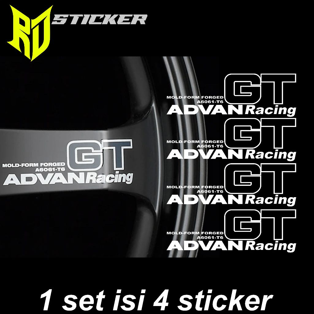 Jual sticker velg advan GT | Shopee Indonesia