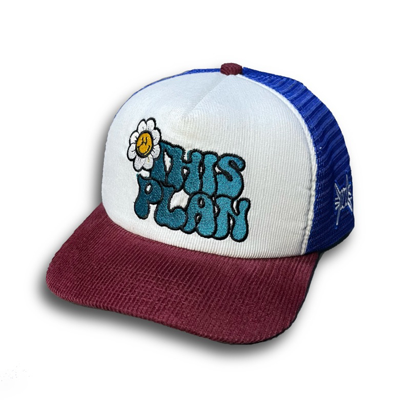 Jual Topi Pria Jaring Corduroy Trucker Font Thisplan | Shopee Indonesia