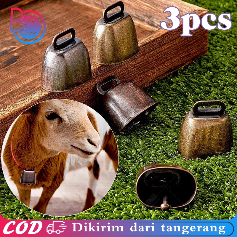 Jual Isi 3pcs Lonceng Sapi Antik Lonceng Kalung Sapi Lonceng Kambing ...