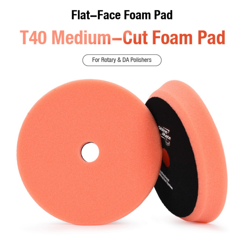 Jual Busa Poles Shinemate Flat Foam Pad ( Busa 6 inch - Kain Perekat 5 ...