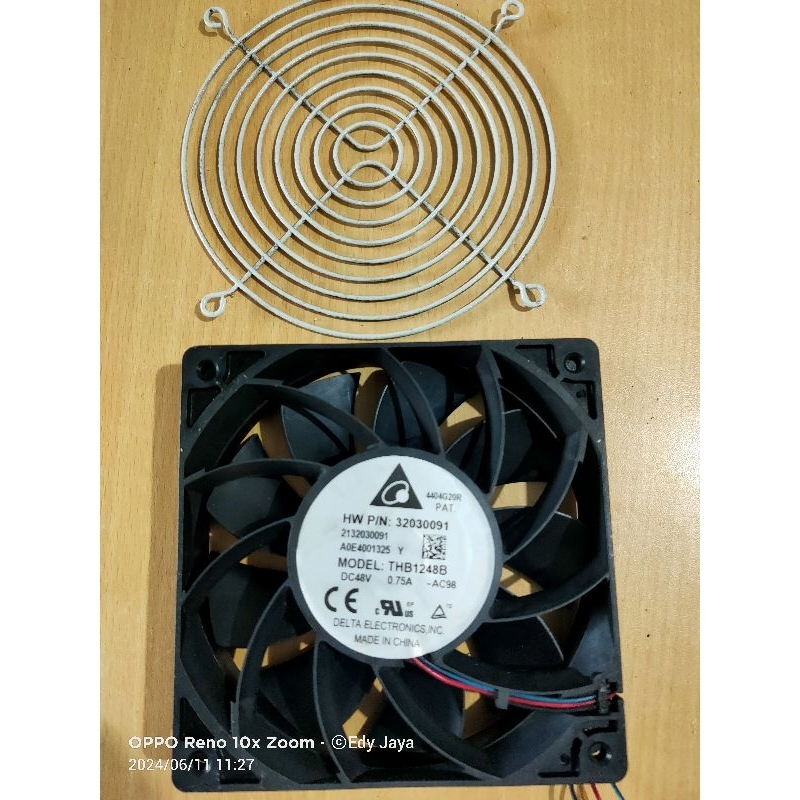 Jual kipas / fan delta utk rack / rak Server Cabinet,kipas fan otomatis ...