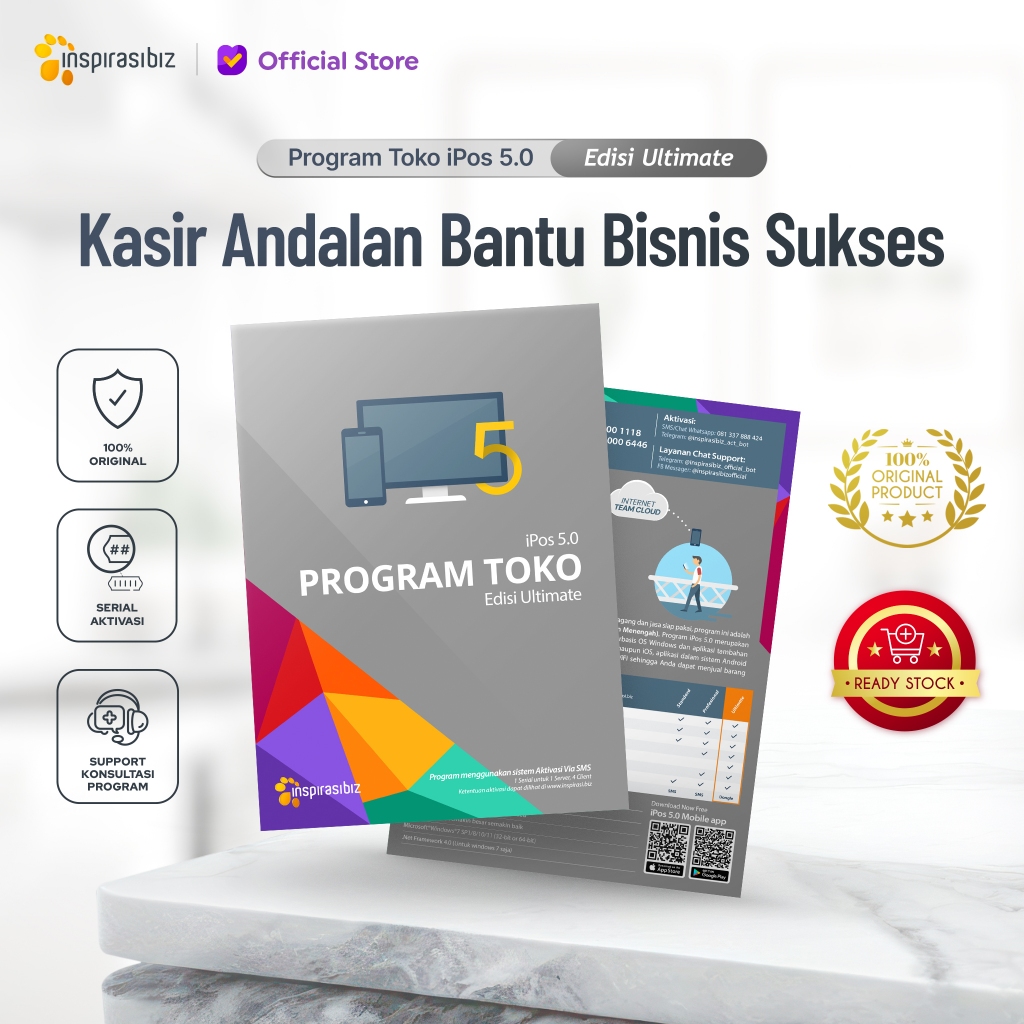 Jual Program Toko iPos 5.0 Ultimate [Edisi Dongle] | Shopee Indonesia