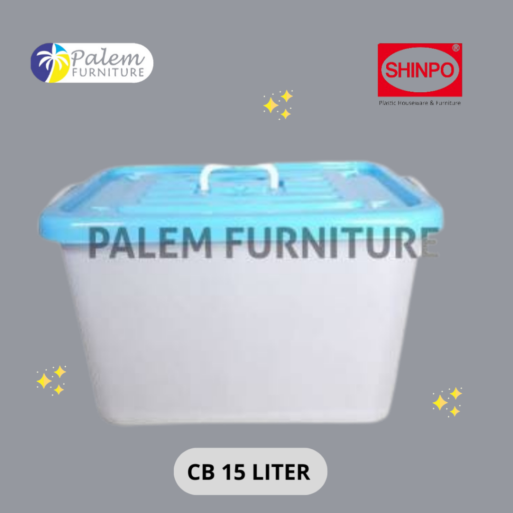 Jual BOX CONTAINER || KOTAK PENYIMPANAN SERBAGUNA 35 LITER | Shopee ...