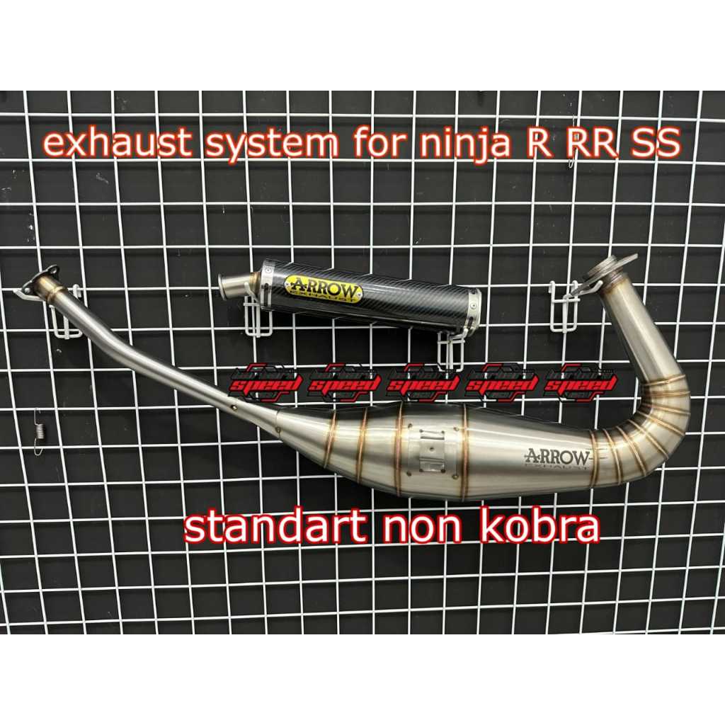 Jual KNALPOT NINJA R RR SS ARROW EXHAUST CARBON | Shopee Indonesia