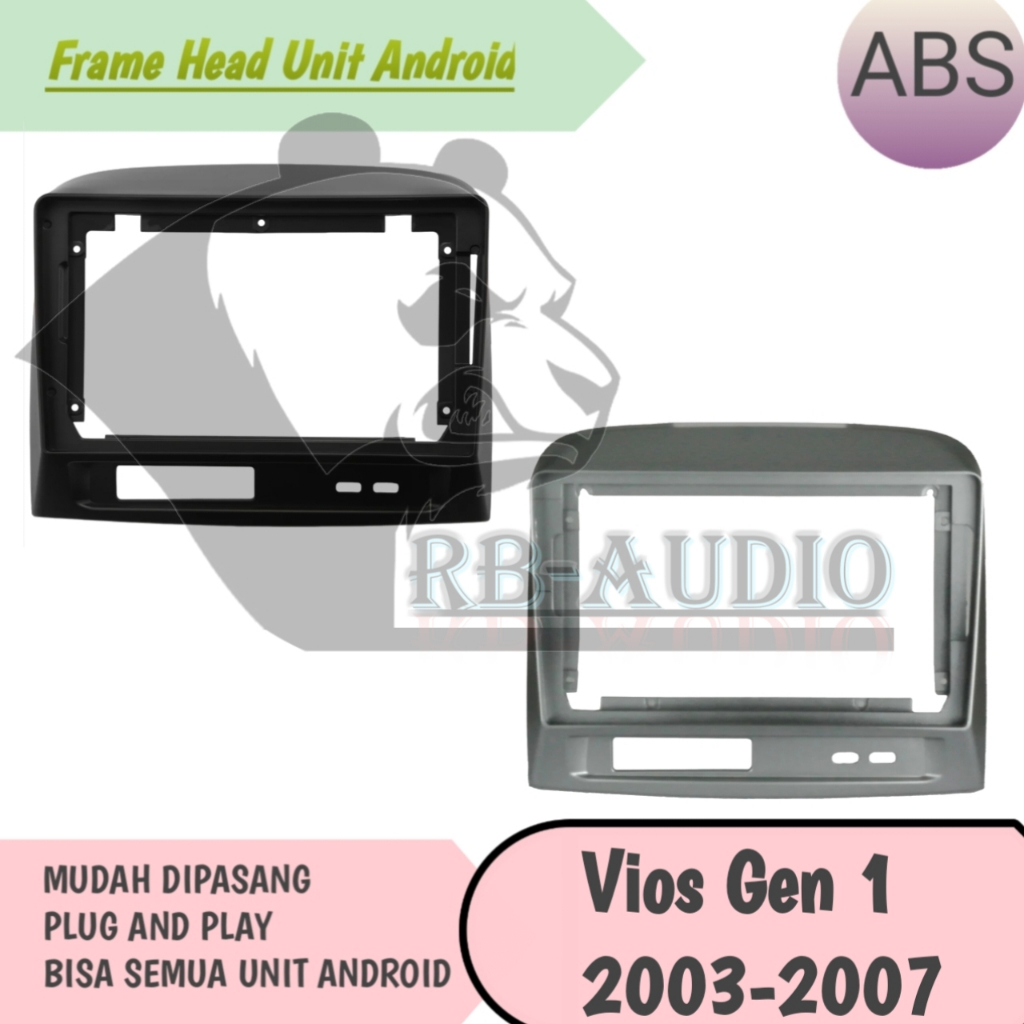 Jual Frame Head Unit Android Toyota Vios Inch Shopee