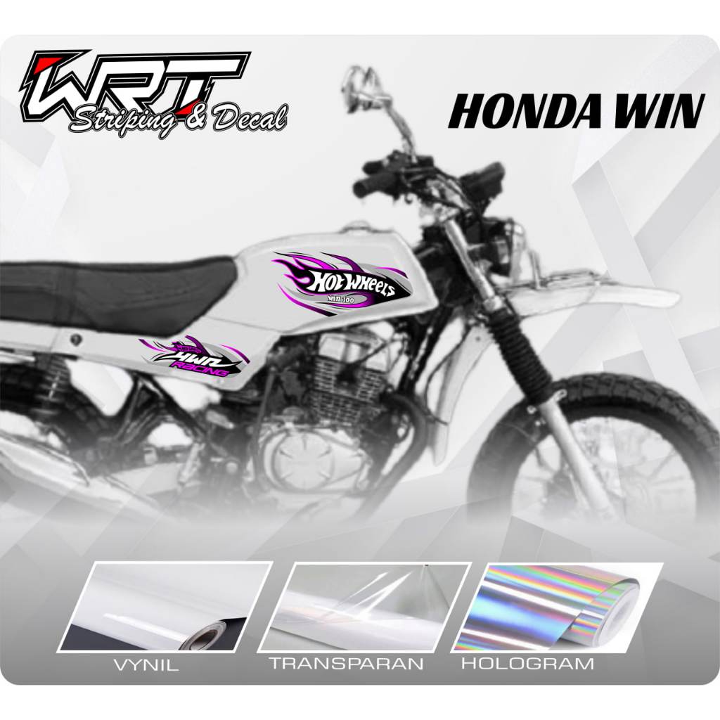 Jual Striping Win - Stiker Decal Honda Win 100 HotWheels (SUDAH ...