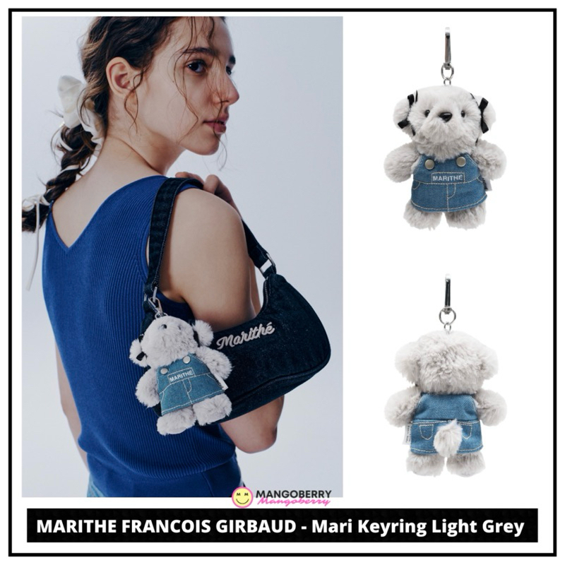 Jual MARITHE FRANCOIS GIRBAUD - Mari Keyring Light Grey