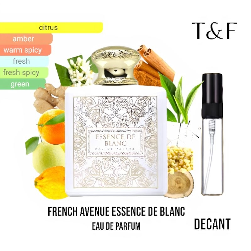 Jual Parfum Decant French Avenue Essence de Blanc | Shopee Indonesia