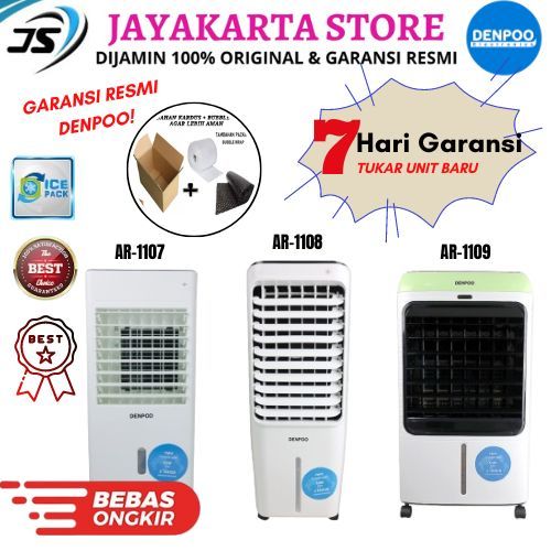 Jual Denpoo Ar Xf Air Cooler Penyejuk Ruangan Air Cooler Ac Portable Super Hemat Listrik