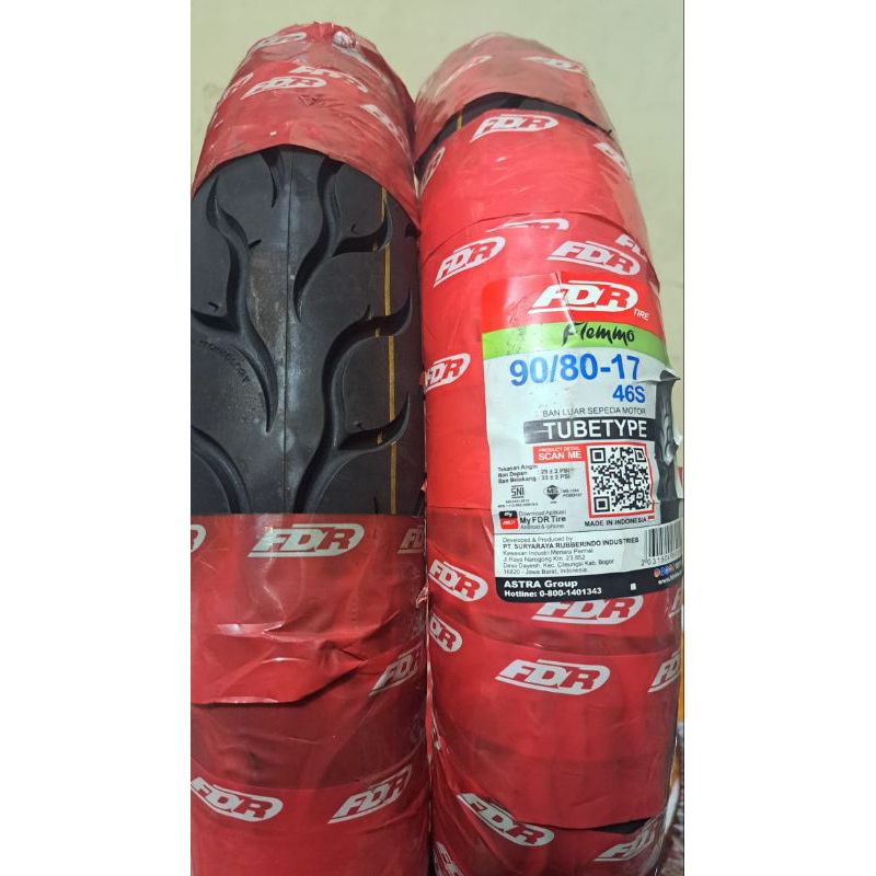 Jual Ban luar FDR Flemmo 90/80-17 Tubetype | Shopee Indonesia