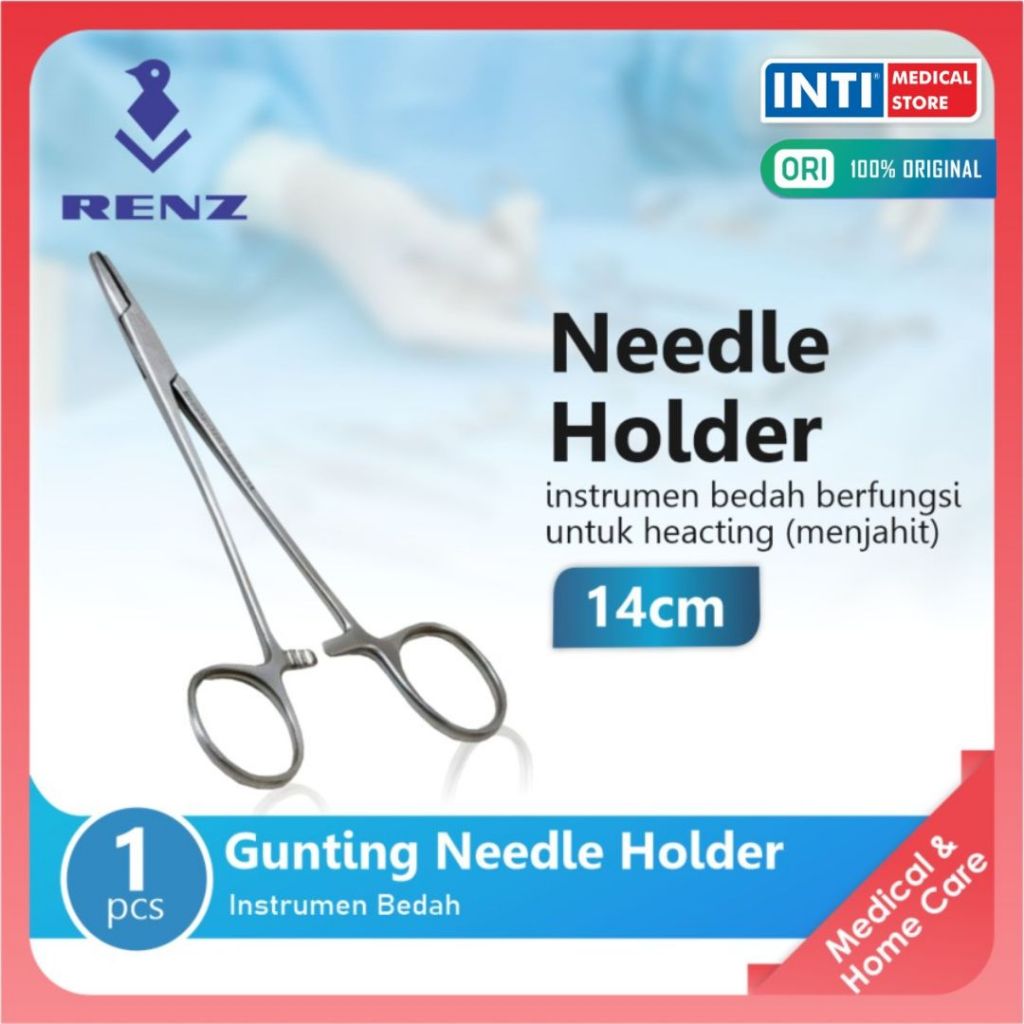 Jual Renz | Needle Holder | Instrumen Bedah | Gunting Needle Holder ...