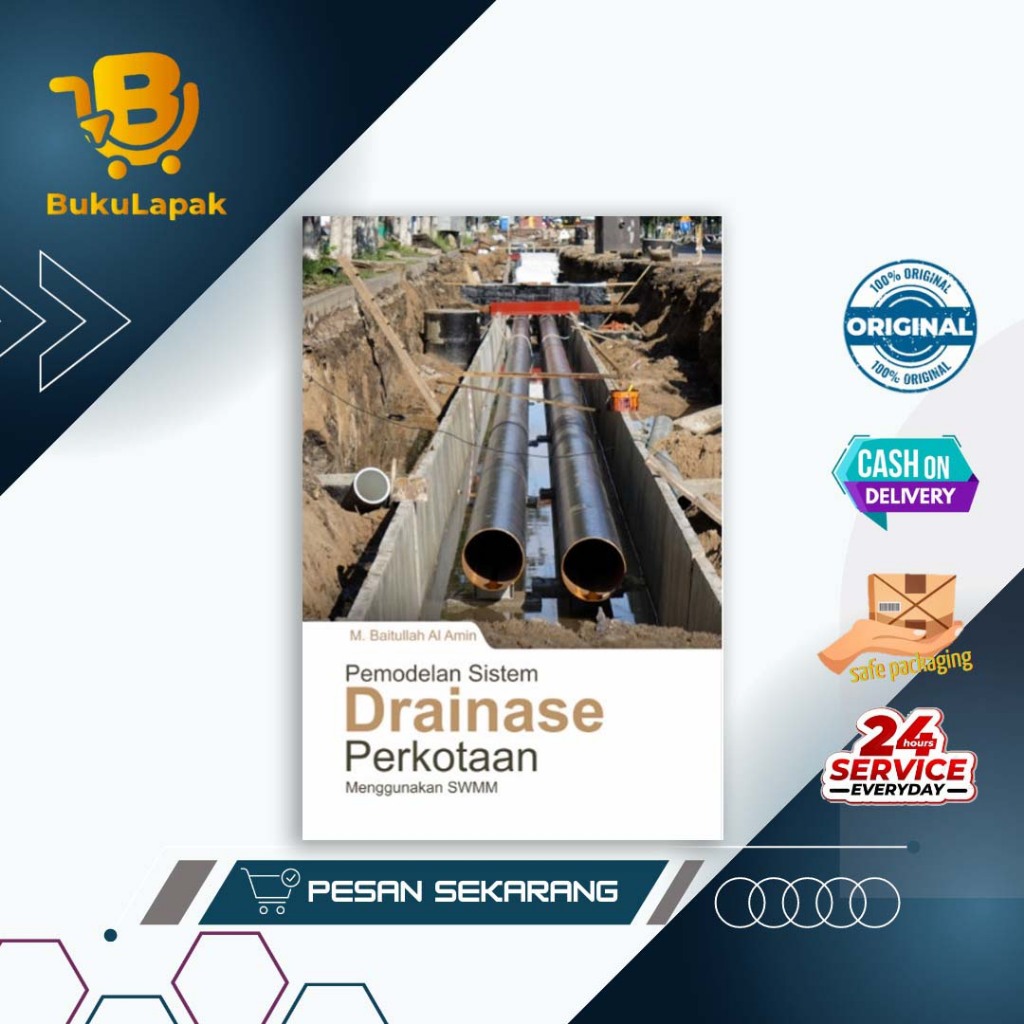 Jual Buku Pemodelan Sistem Drainase Perkotaan Menggunakan SWMM ...
