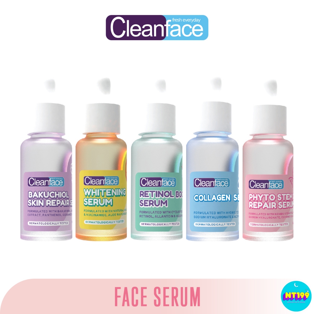 Jual Cleanface Face Serum Series 20ml | Shopee Indonesia