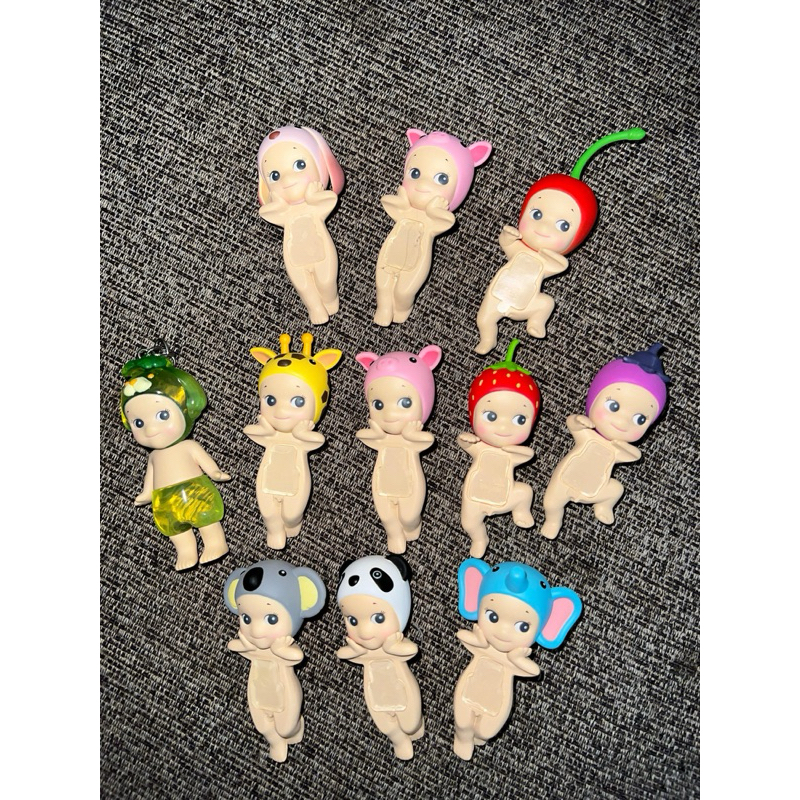 Jual sonny angel hippers animal lop ear, pig, elephant, giraffe, panda ...