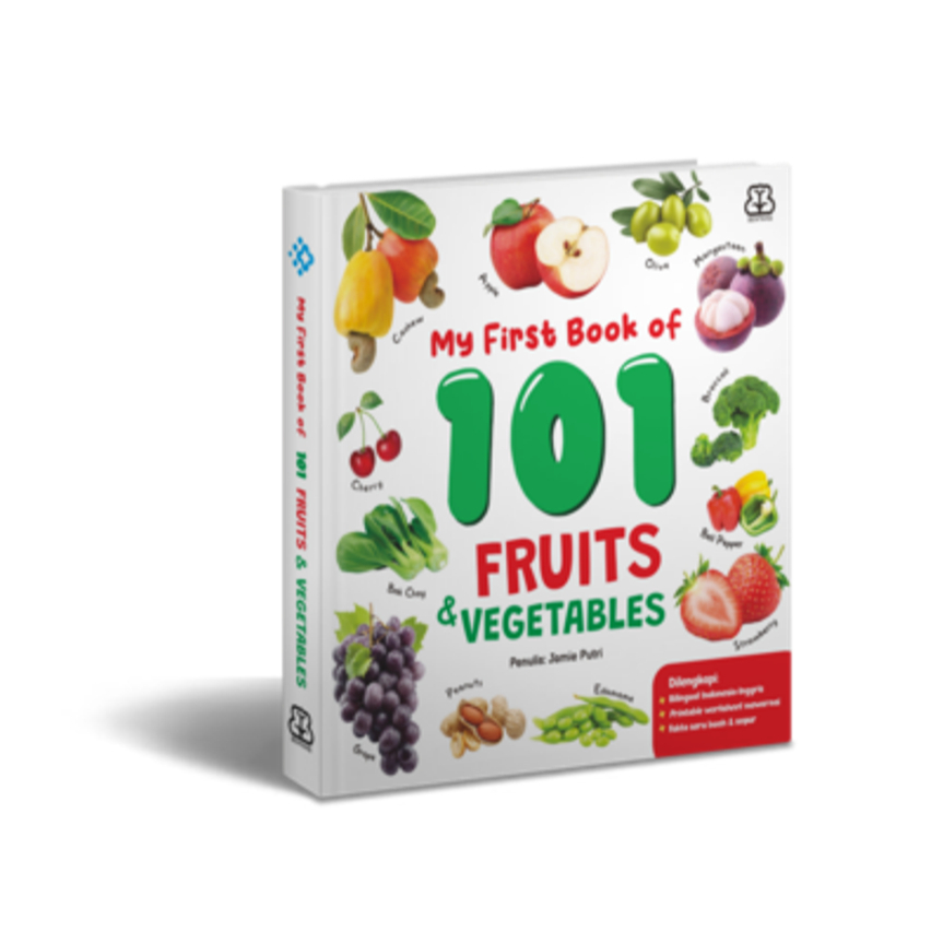 Jual Buku Anak - My First Book of 101 Fruits & Vegetables Bilingual ...