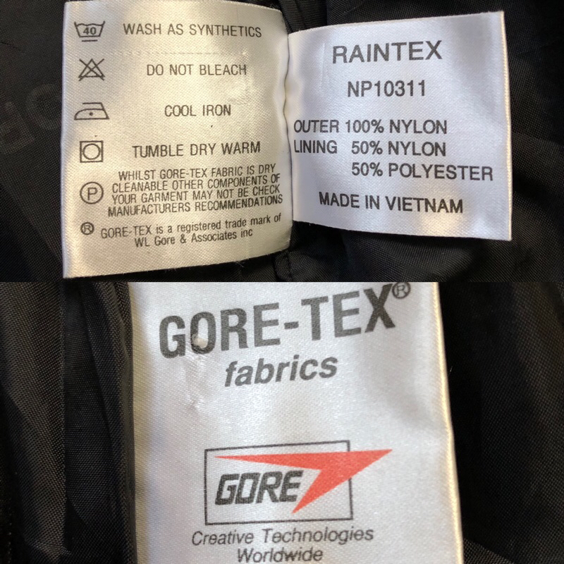 TNF The North Face Summit Series Gore Tex XCR Raintex NP10311 Snowboard Jacket Monogram Gray Black