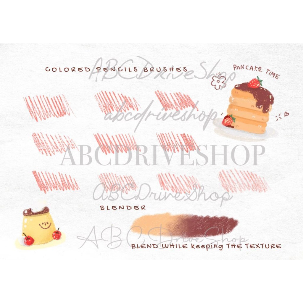 Jual Procreate Brush - Colored Pencil Texture | Shopee Indonesia