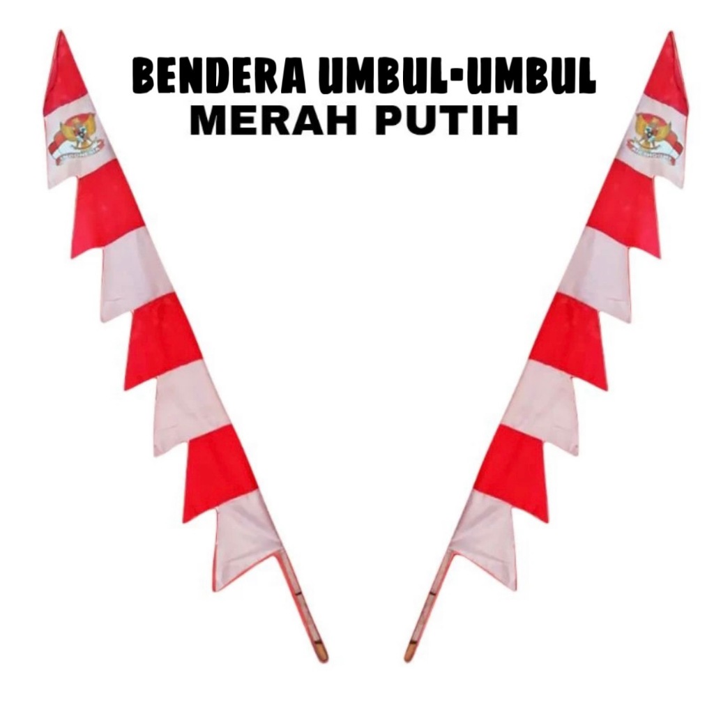 Jual Bendera Umbul Umbul Merah Putih 17 Agustus Hiasan Dekorasi